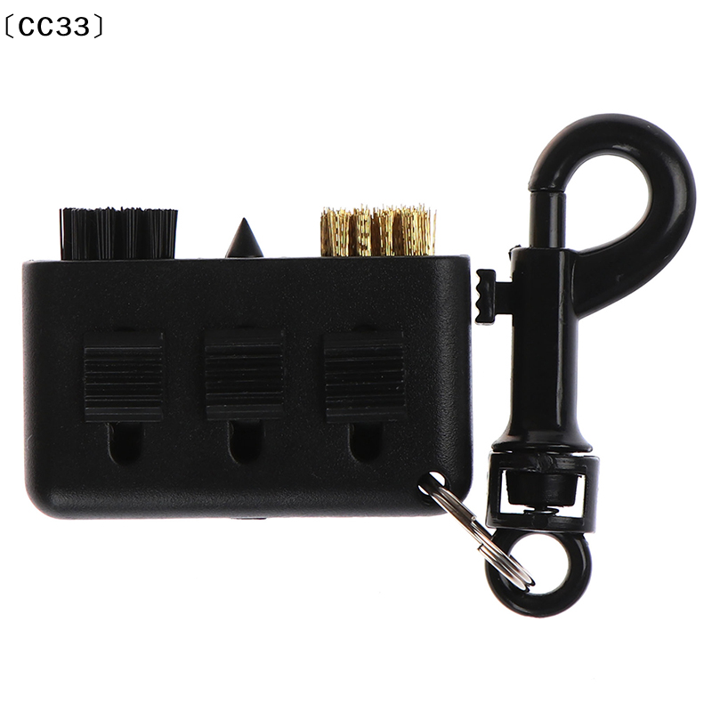 1pc 3 in1 Golf Club Brush Port - Golf Equipment To Improve Your Game ulasan dan harga