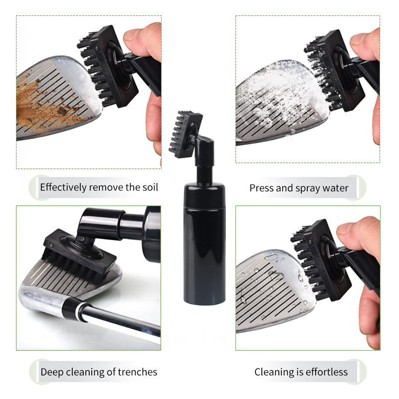 3 in 1 Golf Club Cleaning Kit  - Golf Equipment To Improve Your Game ulasan dan harga