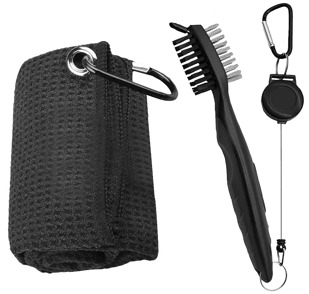 Golf Club Brush and Towel Clea - Golf Equipment To Improve Your Game ulasan dan harga