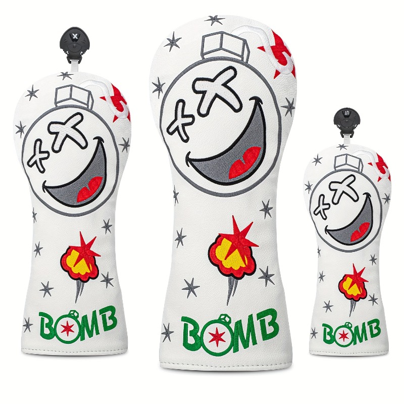Golf Club Head Cover - White,  - Golf Equipment Nearby ulasan dan harga