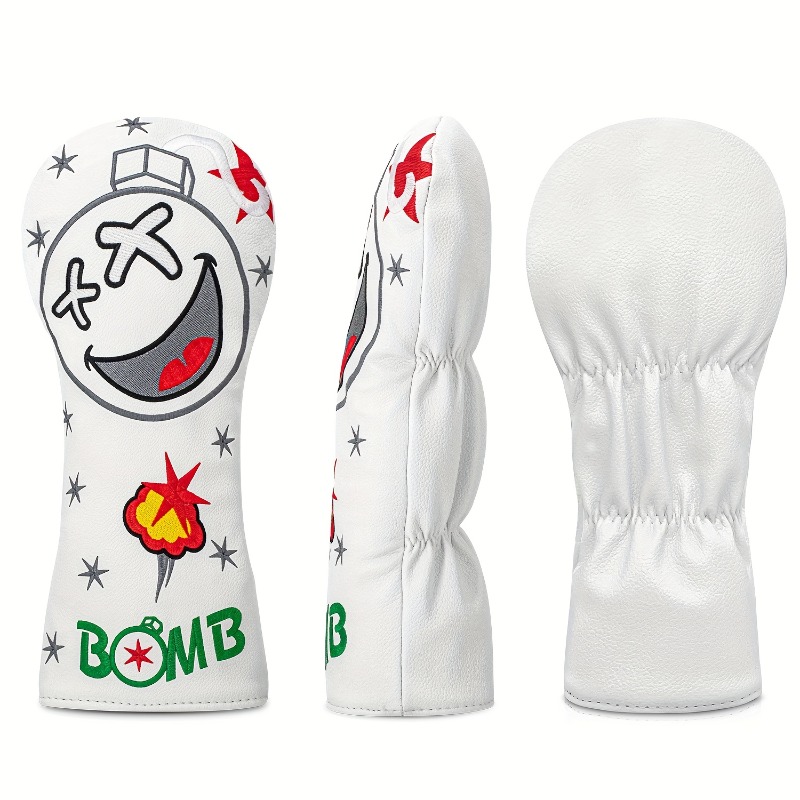 Golf Club Head Cover - White,  - Golf Equipment Nearby ulasan dan harga
