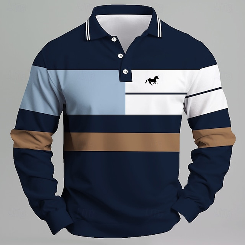 Men's Striped Printed Unicorn  - Golf Equipment Discount ulasan dan harga