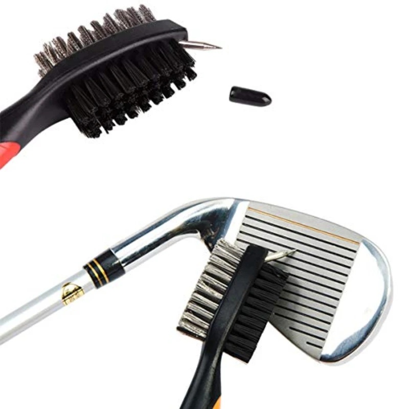 1-4Pcs Golf Groove Cleaning Br - Golf Equipment To Improve Your Game ulasan dan harga